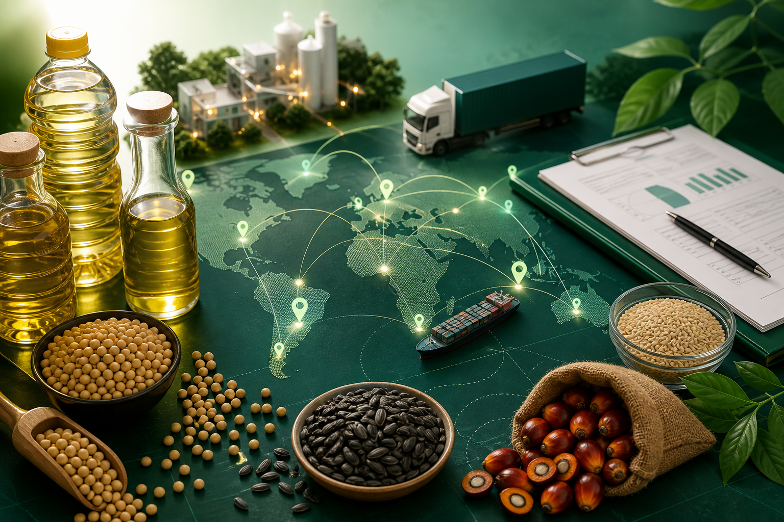 Agri commodity sourcing and delivery network