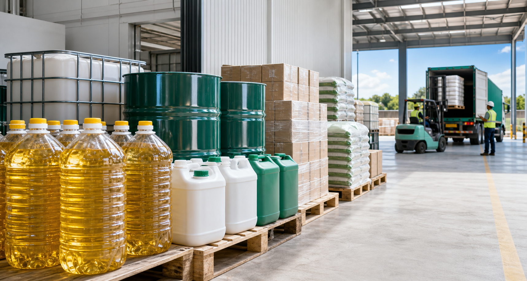 Bulk edible oil products and distribution services